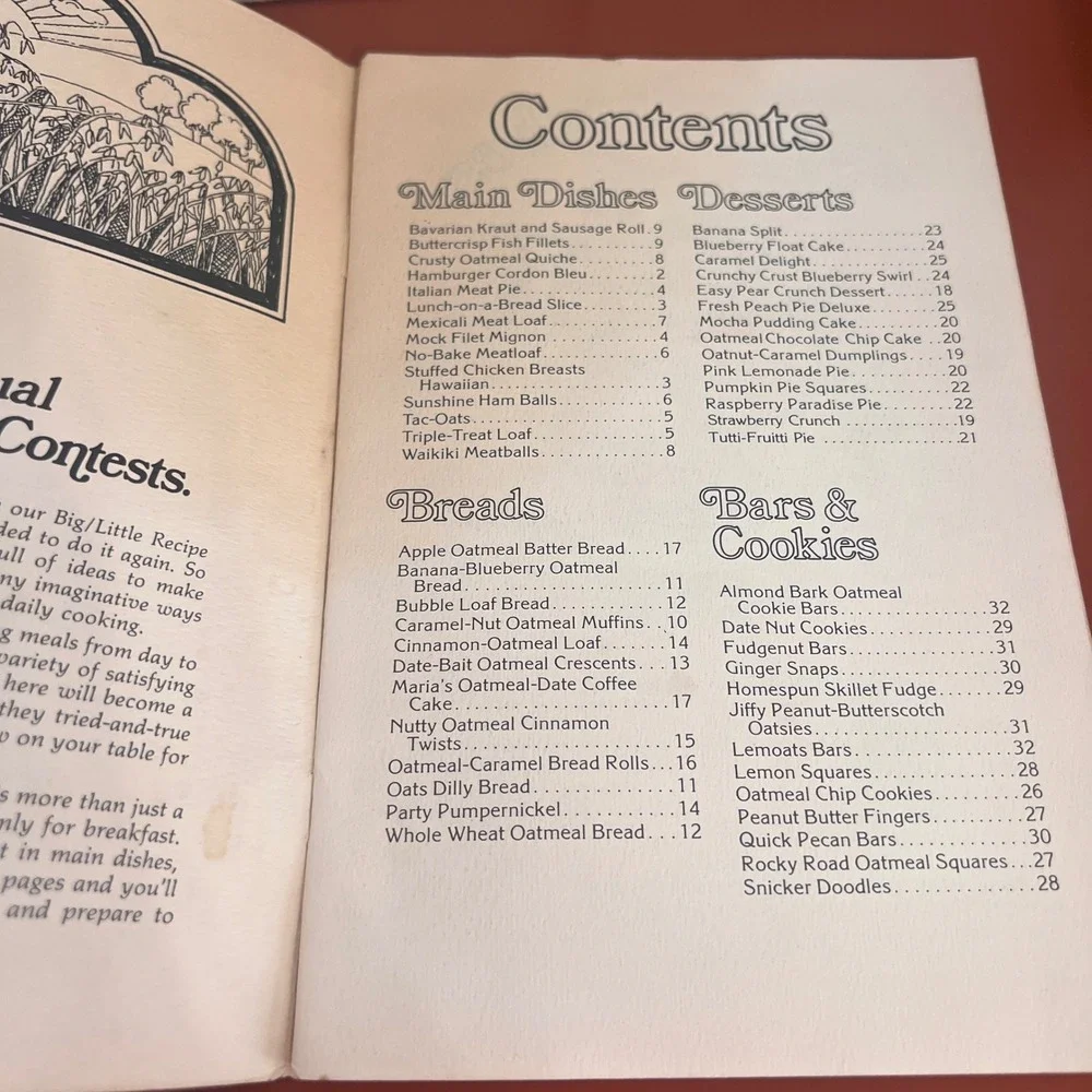 Vintage 3-Minute Brand Oats Cookbook Oatmeals Meals That Go Farther Vol 2 Recipe